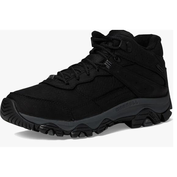 Merrell Men's Hiking Boot, Black, 14 Moab Adventure 3 mid WP US 14 medium - Picture 1 of 9